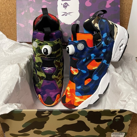 BAPE x InstaPump Fury OG "Multi Camo" - Picture 3 of 10